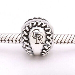 Authentic PANDORA Colorado Rockies Baseball Charm